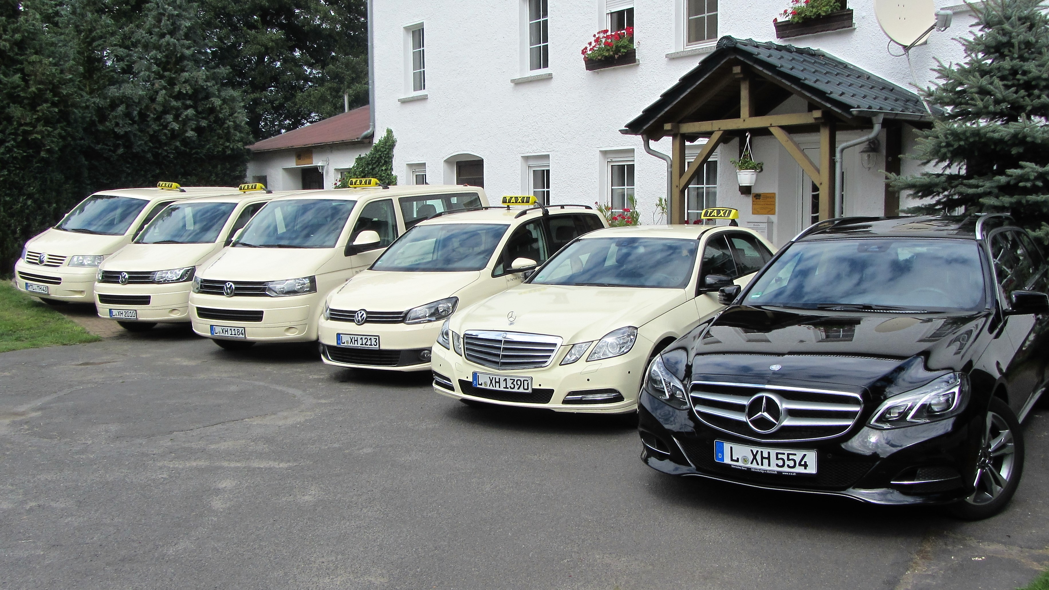 Fuhrpark von Taxi Heiles