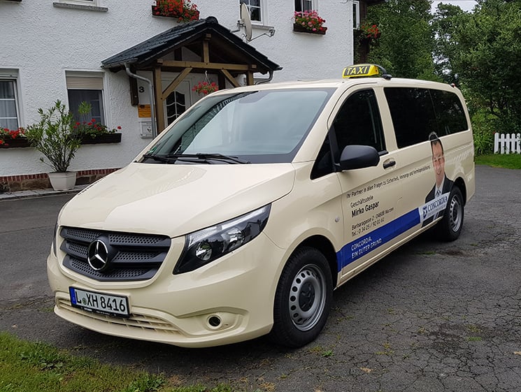 Vito-Bus von Taxi Heiles
